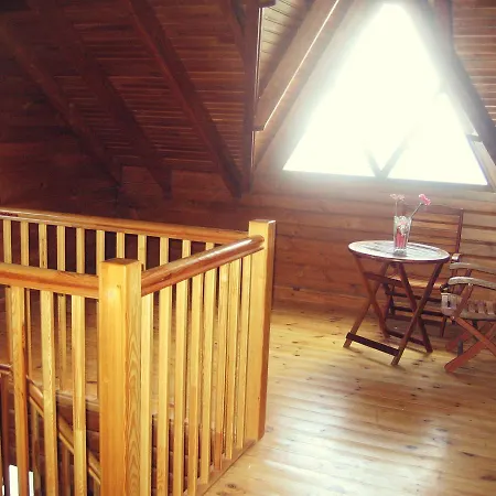 Timber Log House אגרוס