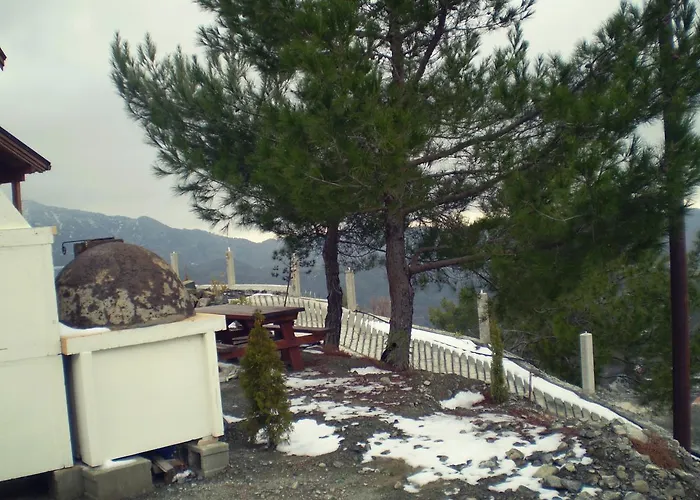 Timber Log House Alpstuga Agros