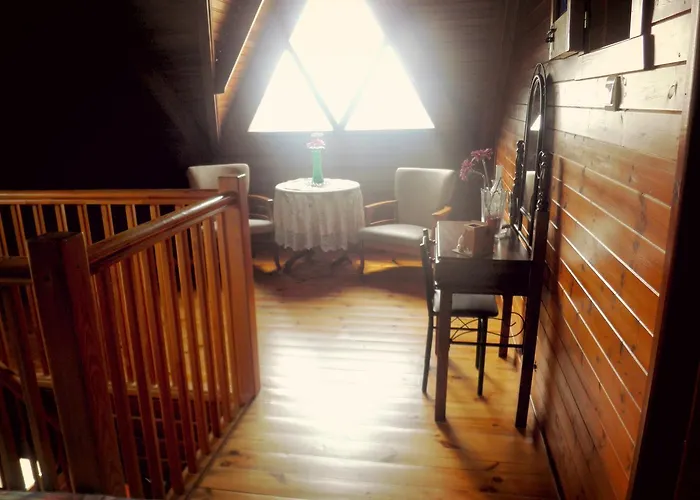 Timber Log House Alpstuga Agros