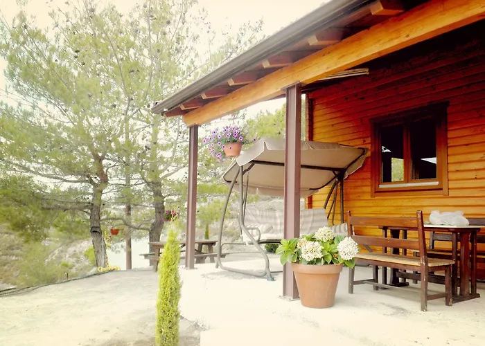 Timber Log House Chalet