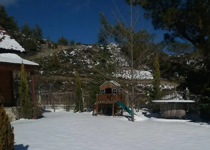 Timber Log House Σαλέ Αγρός