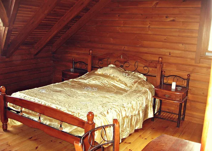 Timber Log House Αγρός